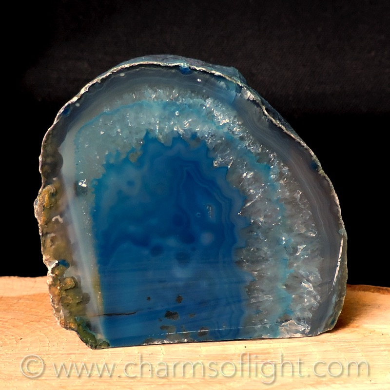 Agate Nodule - Blue